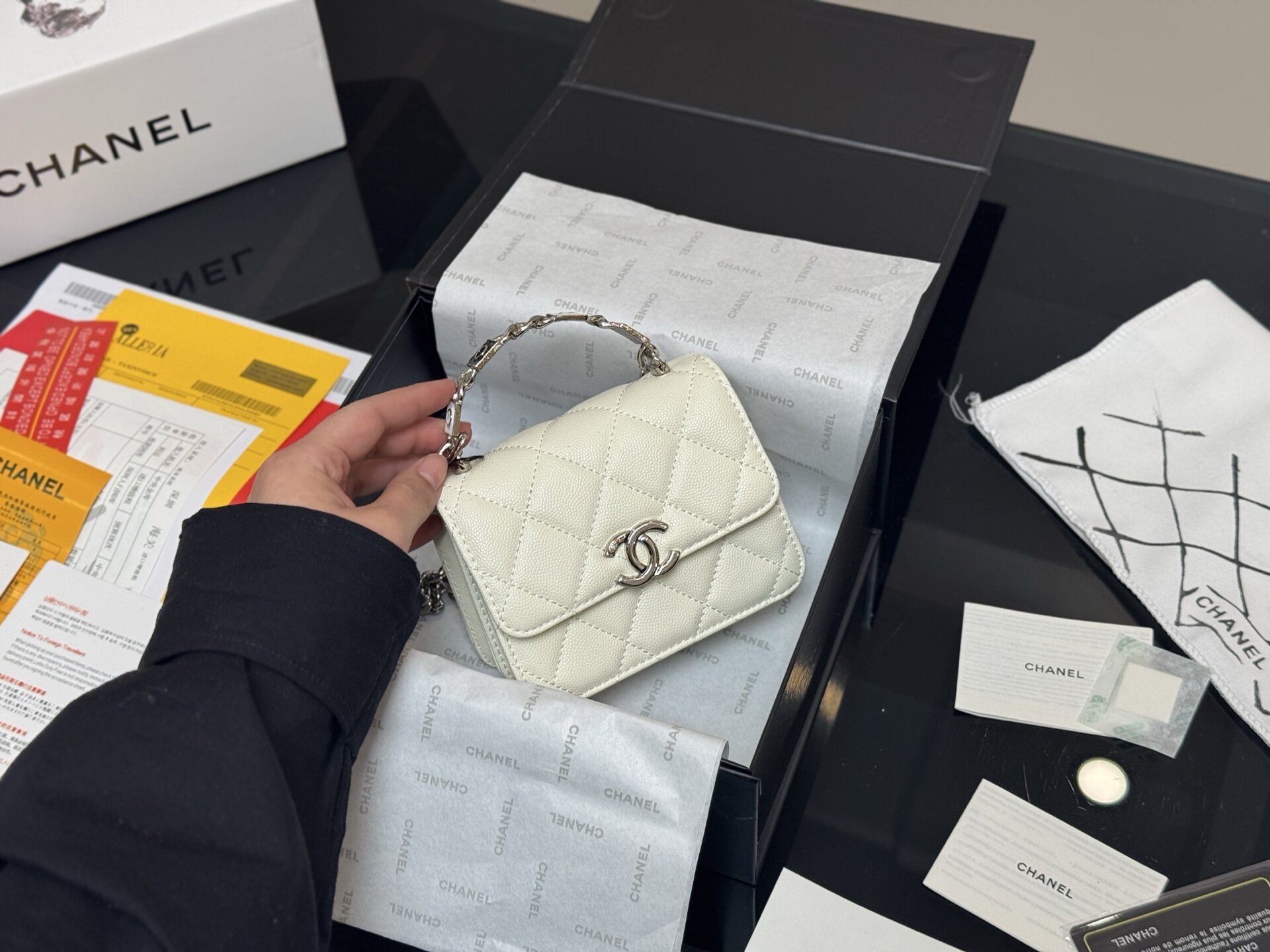 chanel money clip 13 10cm 1